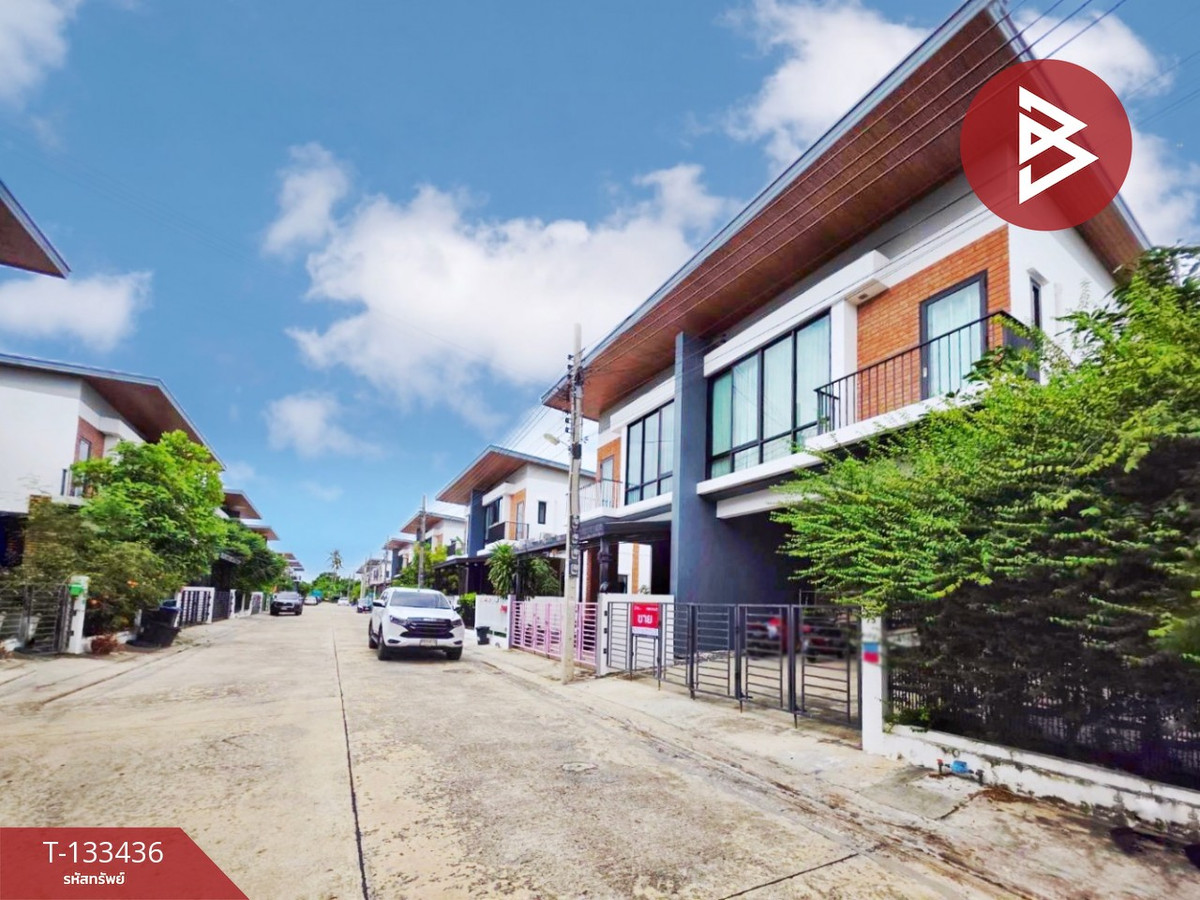 ขายบ้านแฝด หมู่บ้านสุขสำราญ คาแนล ประชาอุทิศ 90 สมุทรปราการ