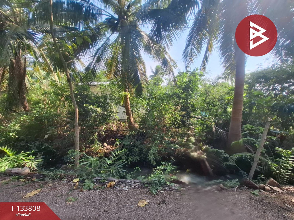 ขายที่ดิน เนื้อที่ 201.8 ตารางวา คลองเขิน สมุทรสงคราม ติดถนนสาธารณะ