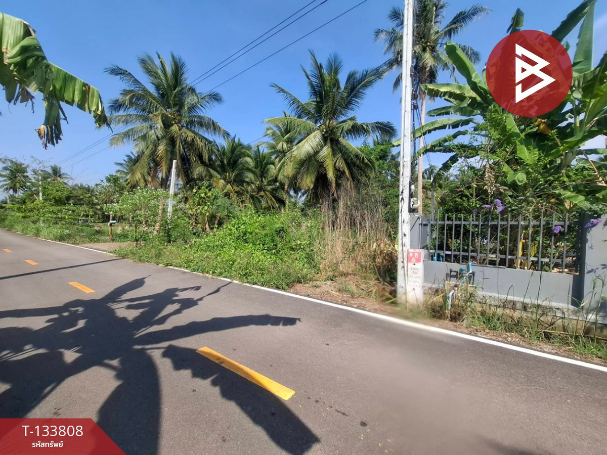 ขายที่ดิน เนื้อที่ 201.8 ตารางวา คลองเขิน สมุทรสงคราม ติดถนนสาธารณะ