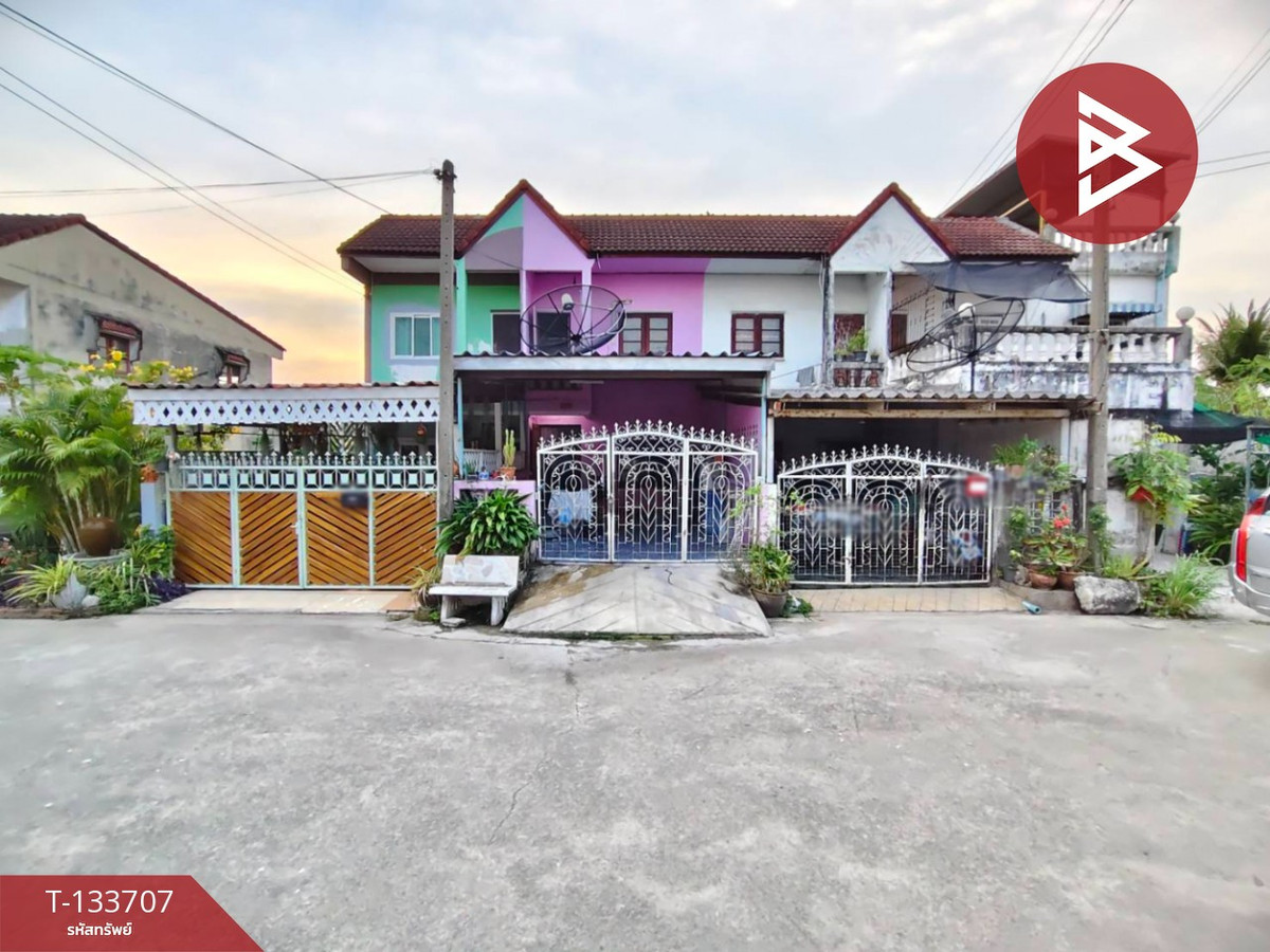 ขายด่วนทาวน์เฮ้าส์ 2 ชั้น เนื้อที่ 20.4 ตารางวา ท่าทราย สมุทรสาคร ทำเลดี