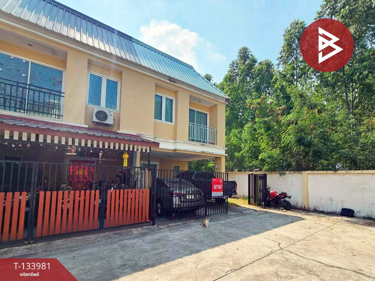 ขายทาวน์เฮ้าส์ โครงการบ้านสวนเพราะรัก บ้านสวน ชลบุรี