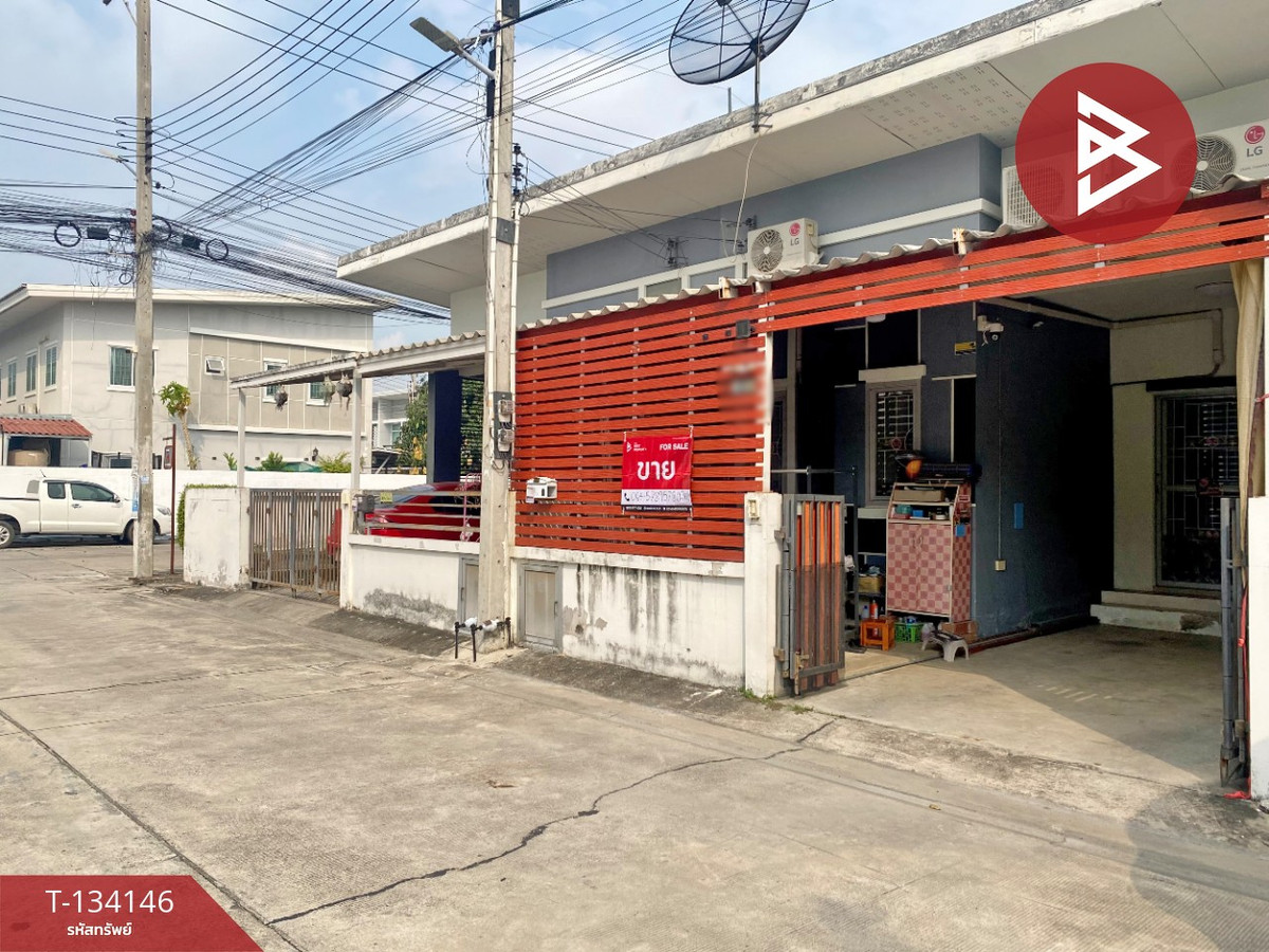 ขายทาวน์เฮ้าส์ หมู่บ้านประภัสสร วิลล์ อมตะนคร-หนองตำลึง พานทอง ชลบุรี