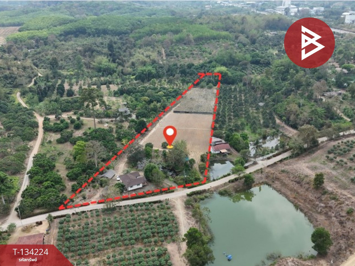 ขายบ้านเดี่ยวพร้อมที่ดิน เนื้อที่ 6 ไร่ 3 งาน 75 ตร.วา โป่งน้ำร้อน จันทบุรี