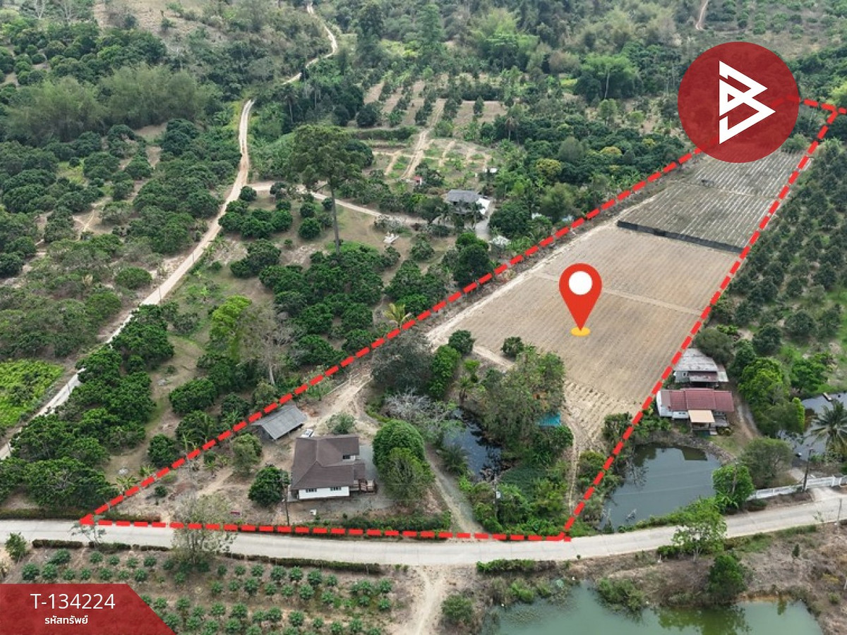 ขายบ้านเดี่ยวพร้อมที่ดิน เนื้อที่ 6 ไร่ 3 งาน 75 ตร.วา โป่งน้ำร้อน จันทบุรี