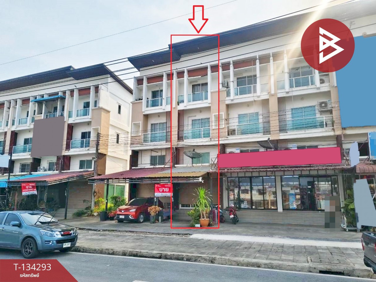 ขายอาคารพาณิชย์ 4 ชั้น เนื้อที่ 17 ตร.วา จันทนิมิต จันทบุรี