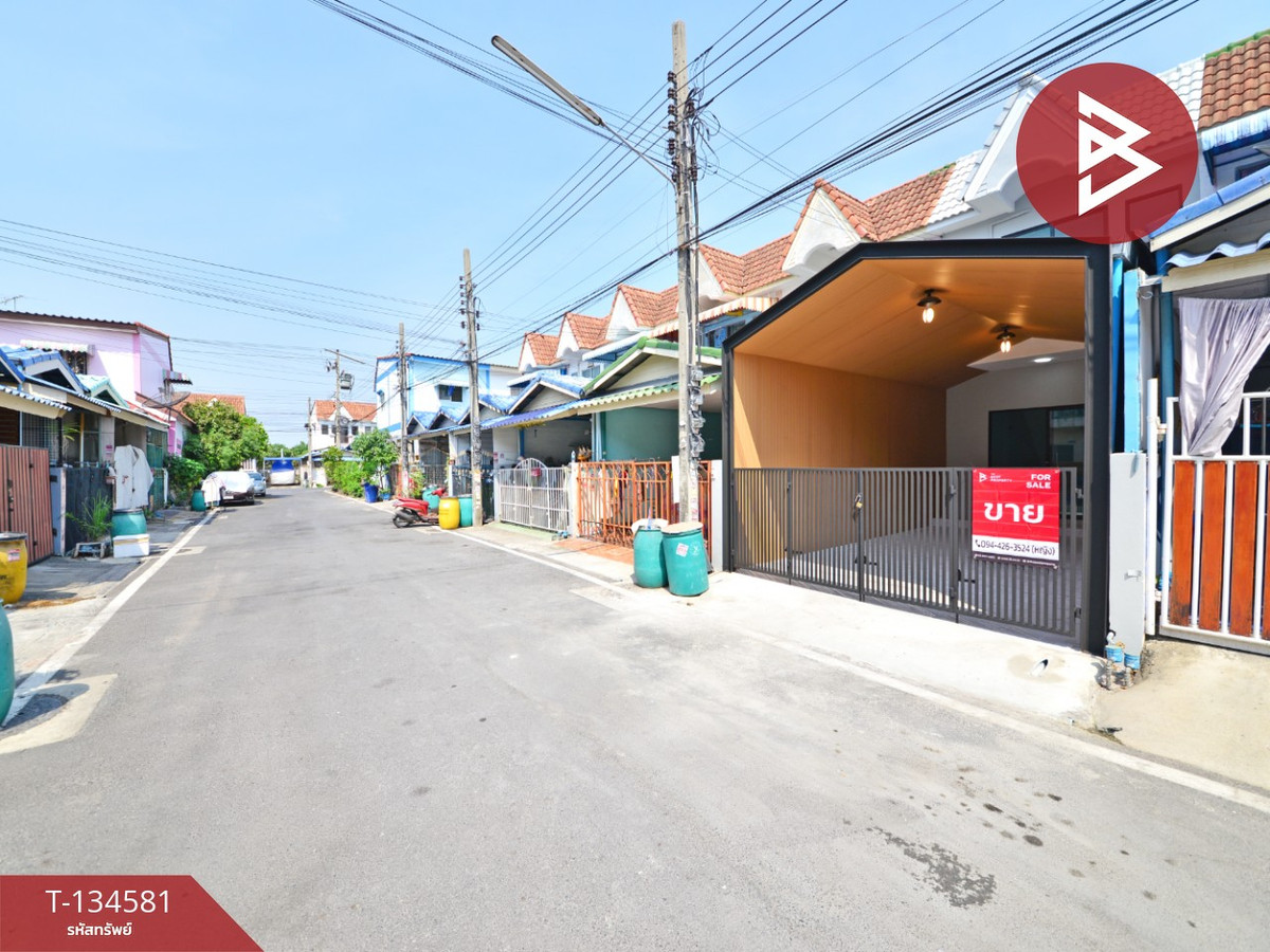 ขายทาวน์เฮ้าส์ หมู่บ้านรินทิชา แพรกษา สมุทรปราการ พร้อมอยู่