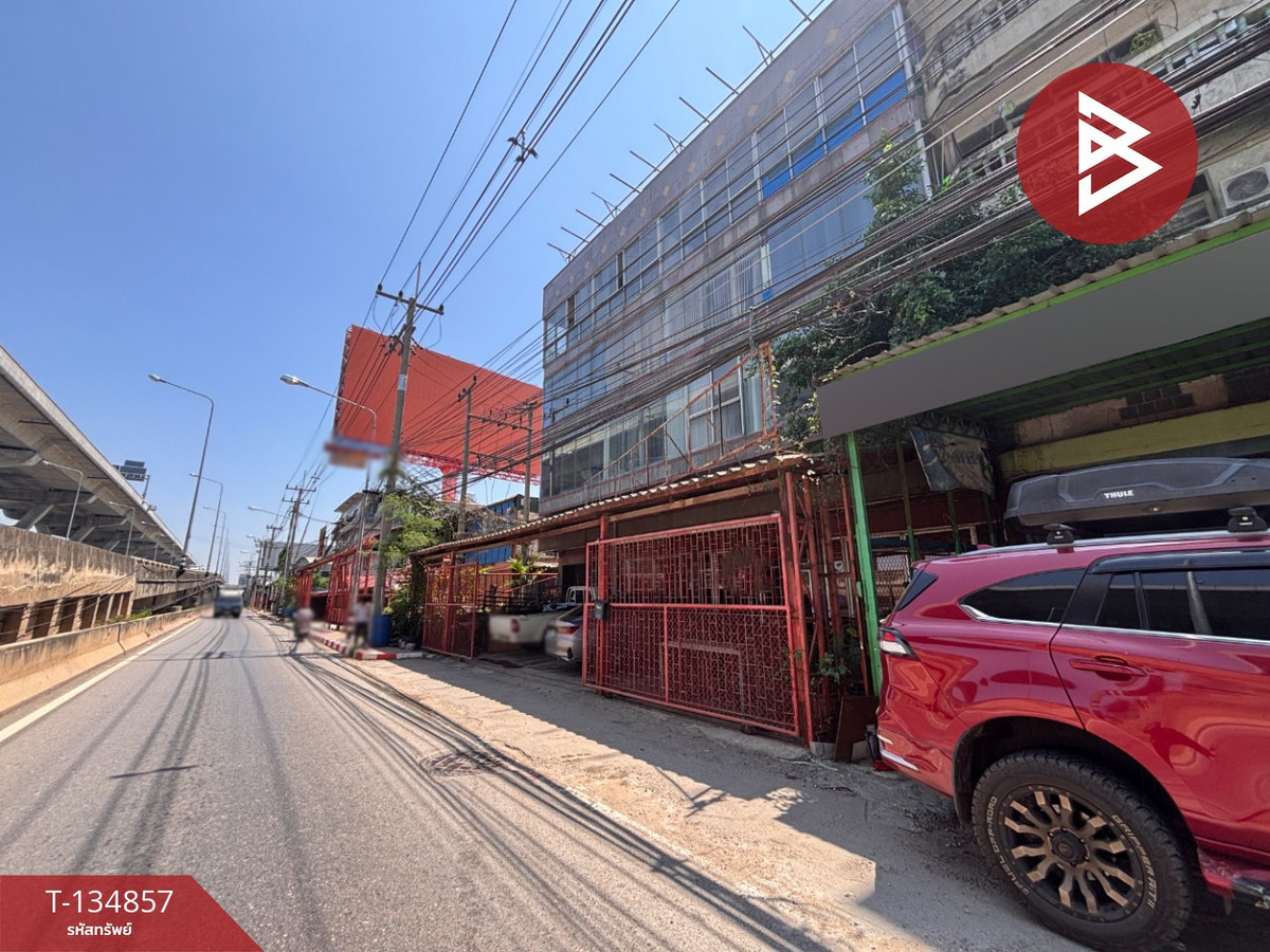 ขายอาคารพาณิชย์ 4 คูหา เนื้อที่ 1 งาน 10.8 ตร.วา คอกกระบือ สมุทรสาคร