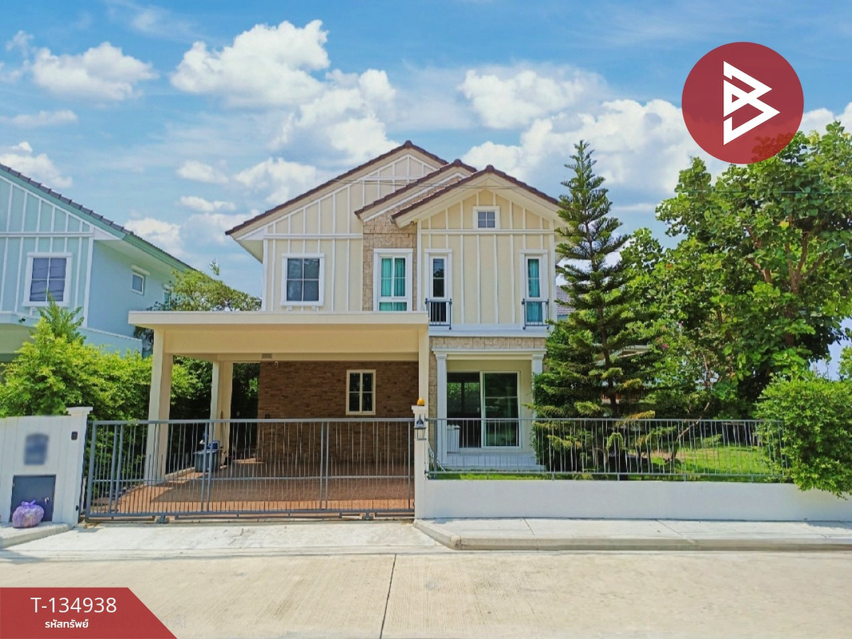 ขายบ้านเดี่ยว หมู่บ้านวิลลาจจิโอ ศรีนครินทร์ (Villaggio Srinakarin) บางเมือง สมุทรปราการ