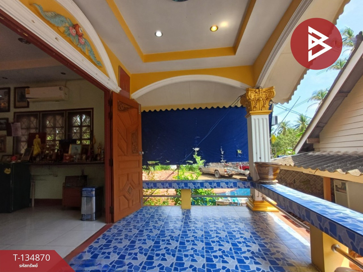 ขายบ้านเดี่ยวพร้อมที่ดิน เนื้อที่ 1 งาน 60 ตร.วา อัมพวา สมุทรสงคราม