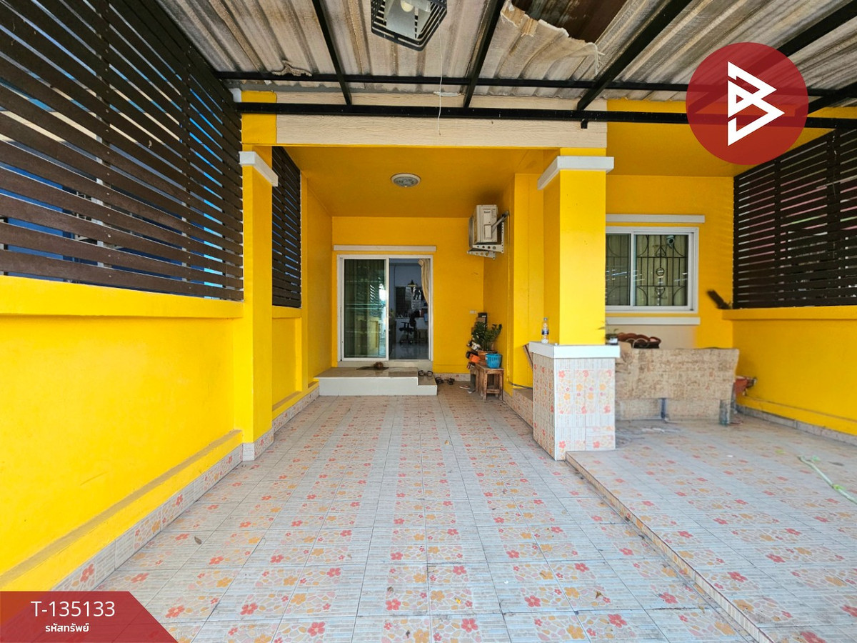 ขายทาวน์เฮ้าส์ โครงการมีสุข4 หนองไม้แดง ชลบุรี