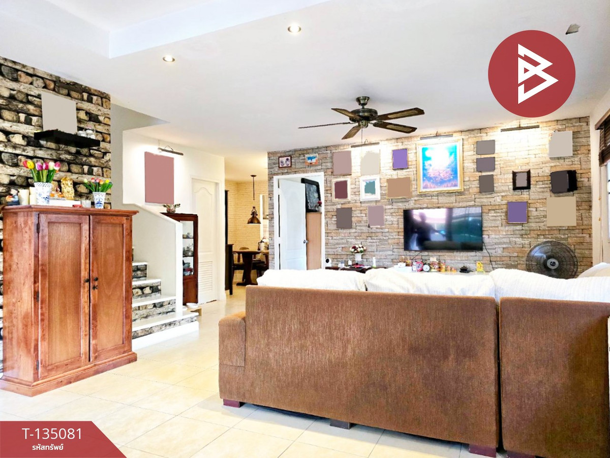 ขายทาวน์เฮ้าส์หลังริม หมู่บ้านกานดา บ้านริมคลอง 2 พันท้ายนรสิงห์ สมุทรสาคร พื้นที่กว้าง