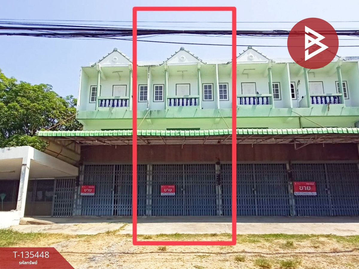 ขายอาคารพาณิชย์ 4 คูหา เนื้อที่เริ่มต้น 21.5 ตร.วา พยุหะคีรี นครสวรรค์