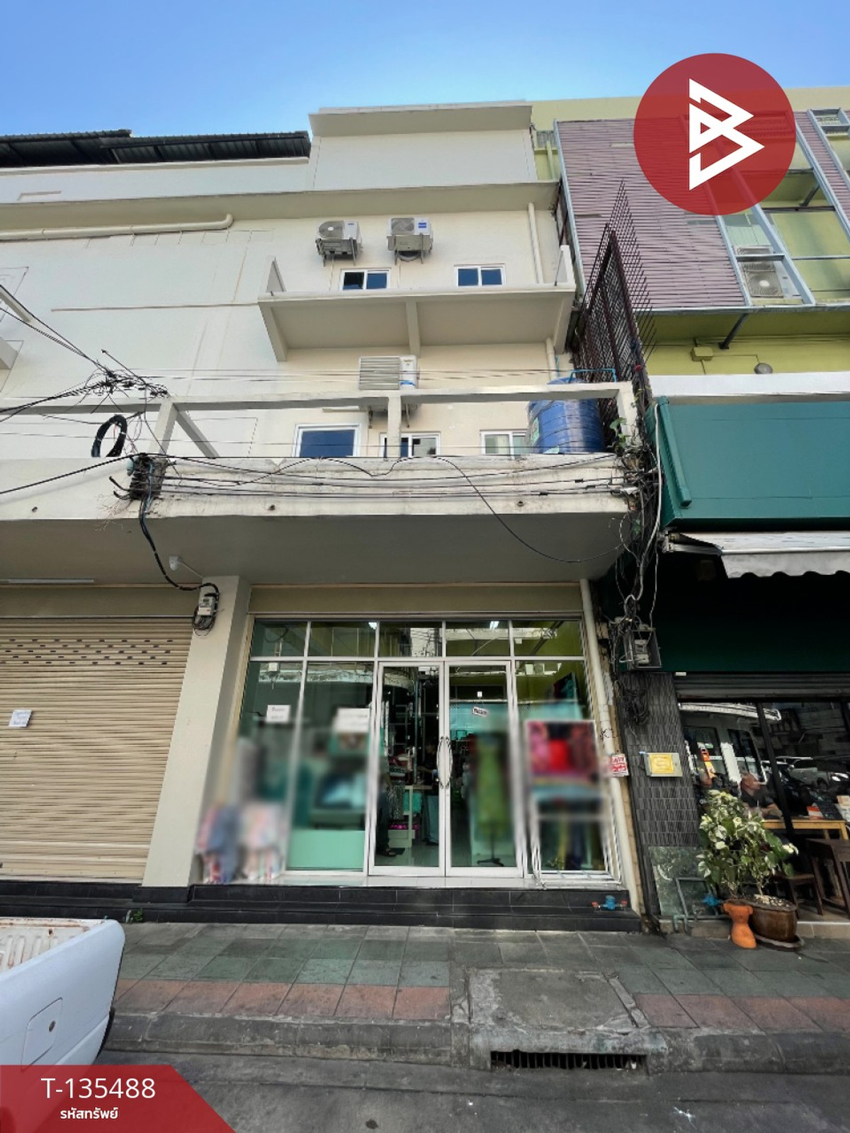 ขายด่วนอาคารพาณิยช์ 4 ชั้น เนื้อที่ 18.6 ตารางวา กรุงเทพฯ