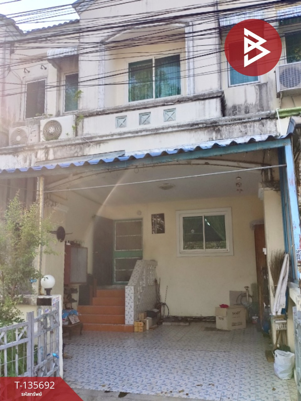 ขายทาวน์เฮ้าส์ หมู่บ้านพูนสุข บางนา-สุวรรณภูมิ สมุทรปราการ สวยพร้อมเข้าอยู่