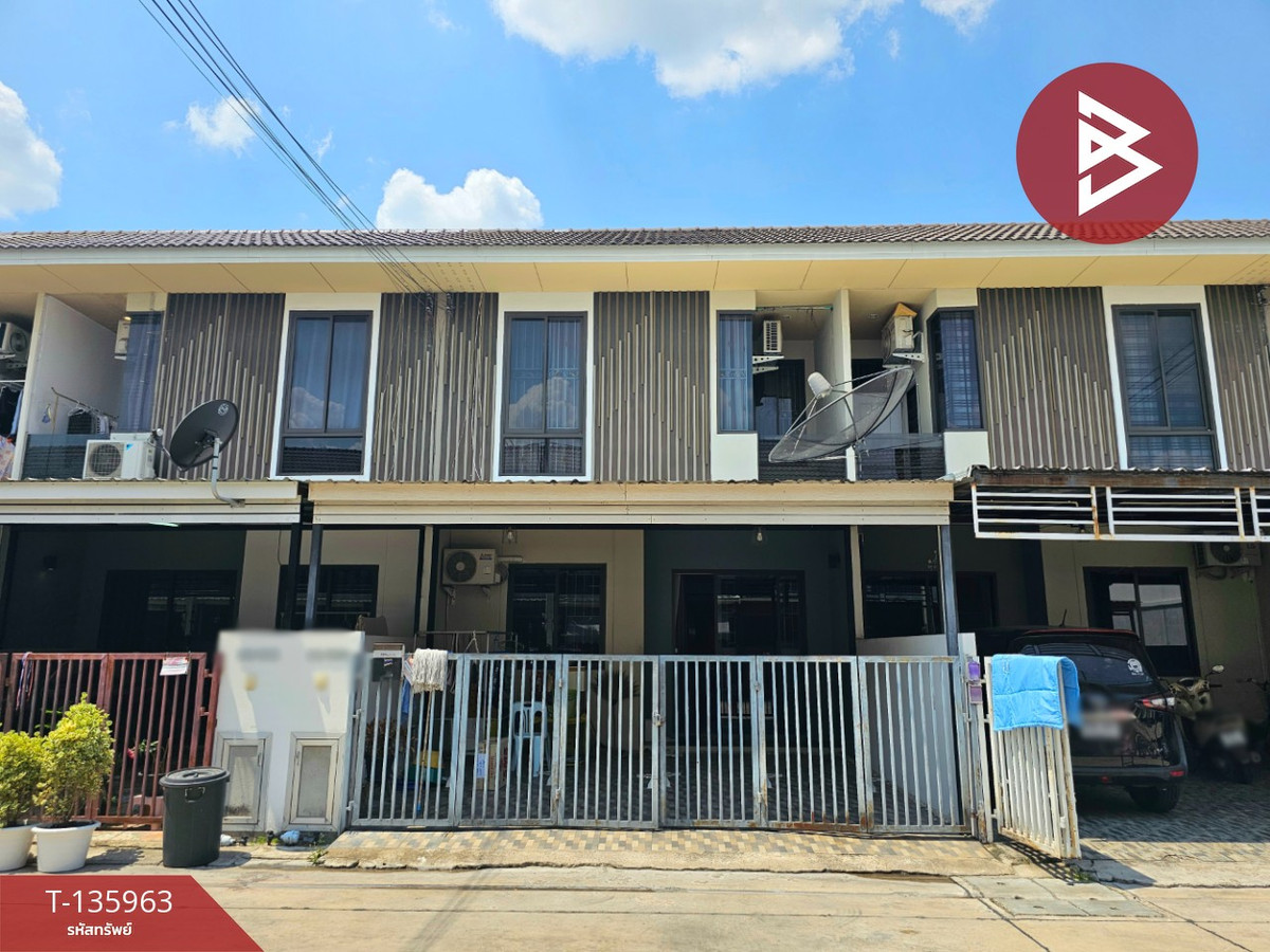 ขายทาวน์เฮ้าส์ หมู่บ้านดิเอสเตท บายพาส-ศุขประยูร (The Estate By Pass-Sukprayoon) นาป่า ชลบุรี