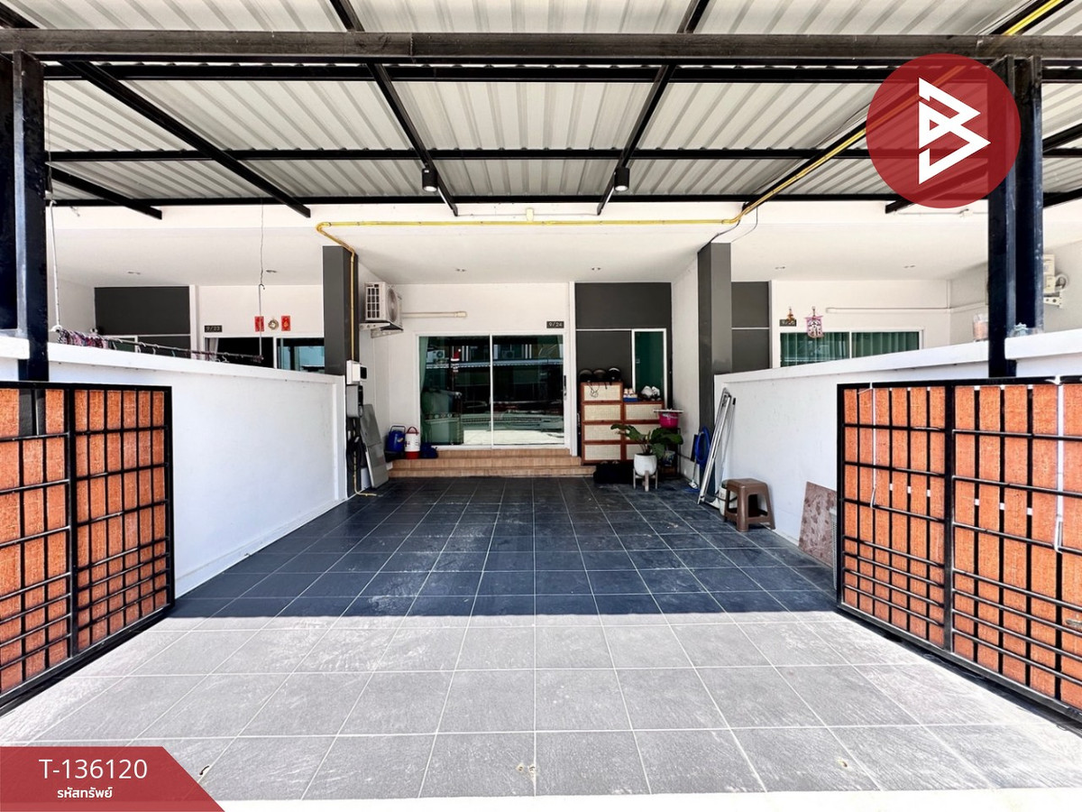 ขายทาวน์เฮ้าส์ หมู่บ้านวีวัลเลย์ บ้านสวนซอย 11-หนองข้างคอก ชลบุรี