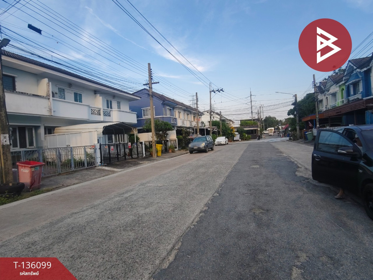 ขายทาวน์เฮ้าส์ หมู่บ้านเทพนครทาวน์ เทพารักษ์ กม.4 (ศรีสมิตร) สมุทรปราการ พร้อมอยู่