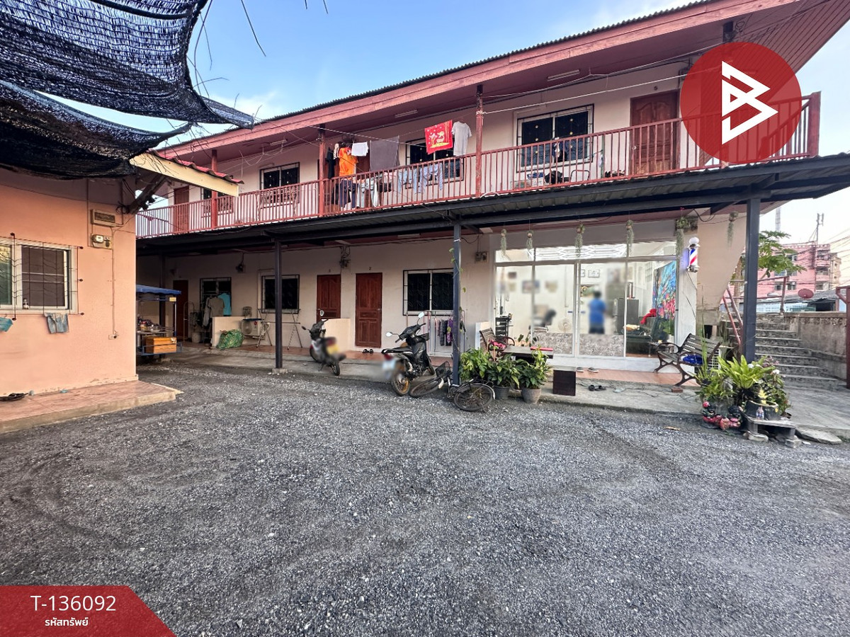 ขายอาคารพาณิชย์ 2 ชั้นพร้อมกิจการห้องเช่า ซอยบางปู 104 สมุทรปราการ ทำเลทอง