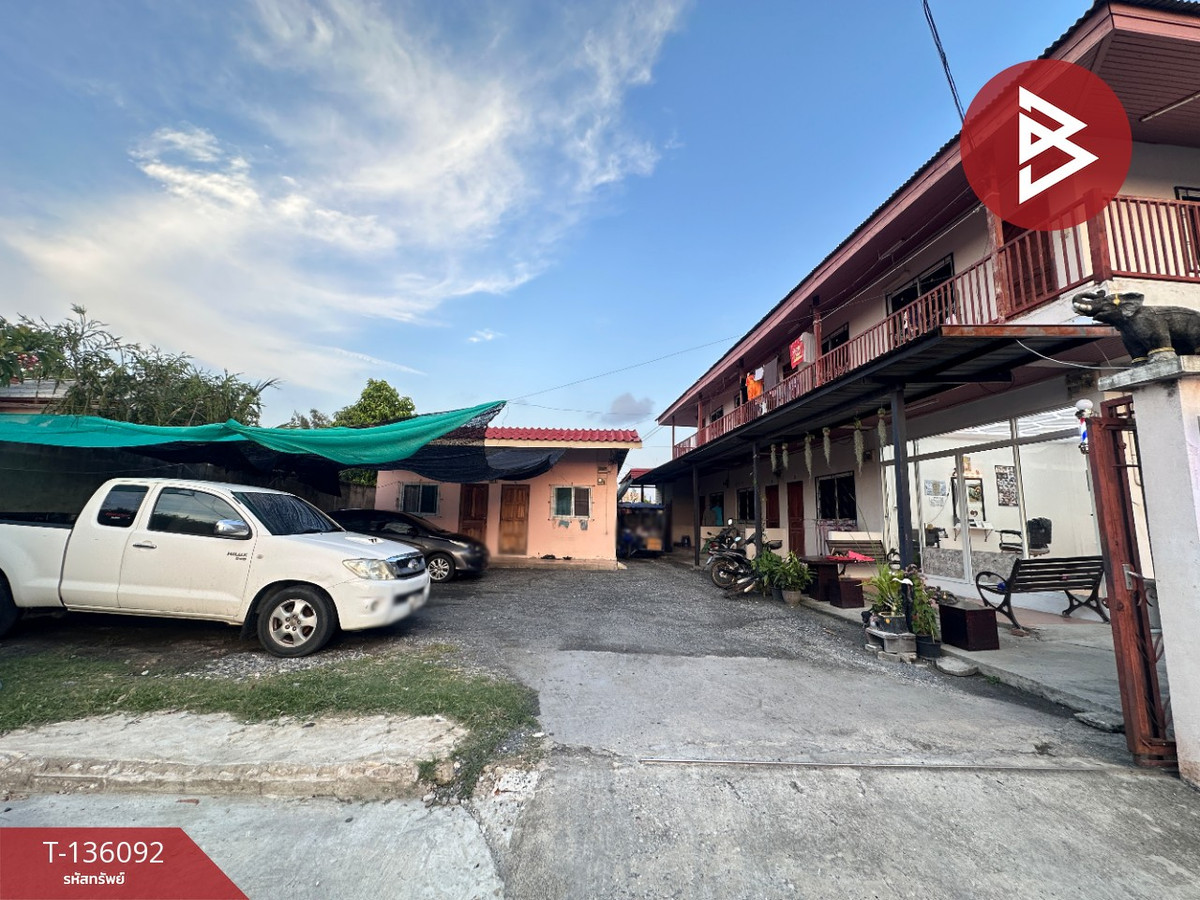 ขายอาคารพาณิชย์ 2 ชั้นพร้อมกิจการห้องเช่า ซอยบางปู 104 สมุทรปราการ ทำเลทอง