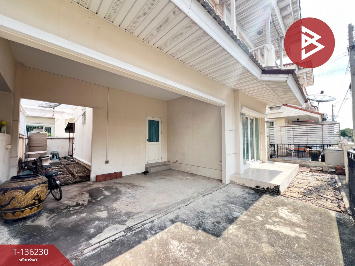 ขายบ้านแฝด หมู่บ้านเดอะวิลล่า ท่าอิฐ (The Villa Tha-it) ปากเกร็ด นนทบุรี