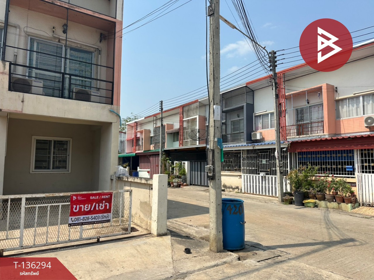 ขาย/เช่าทาวน์เฮ้าส์ หมู่บ้านสิวารัตน์ 10 บางเลน นครปฐม