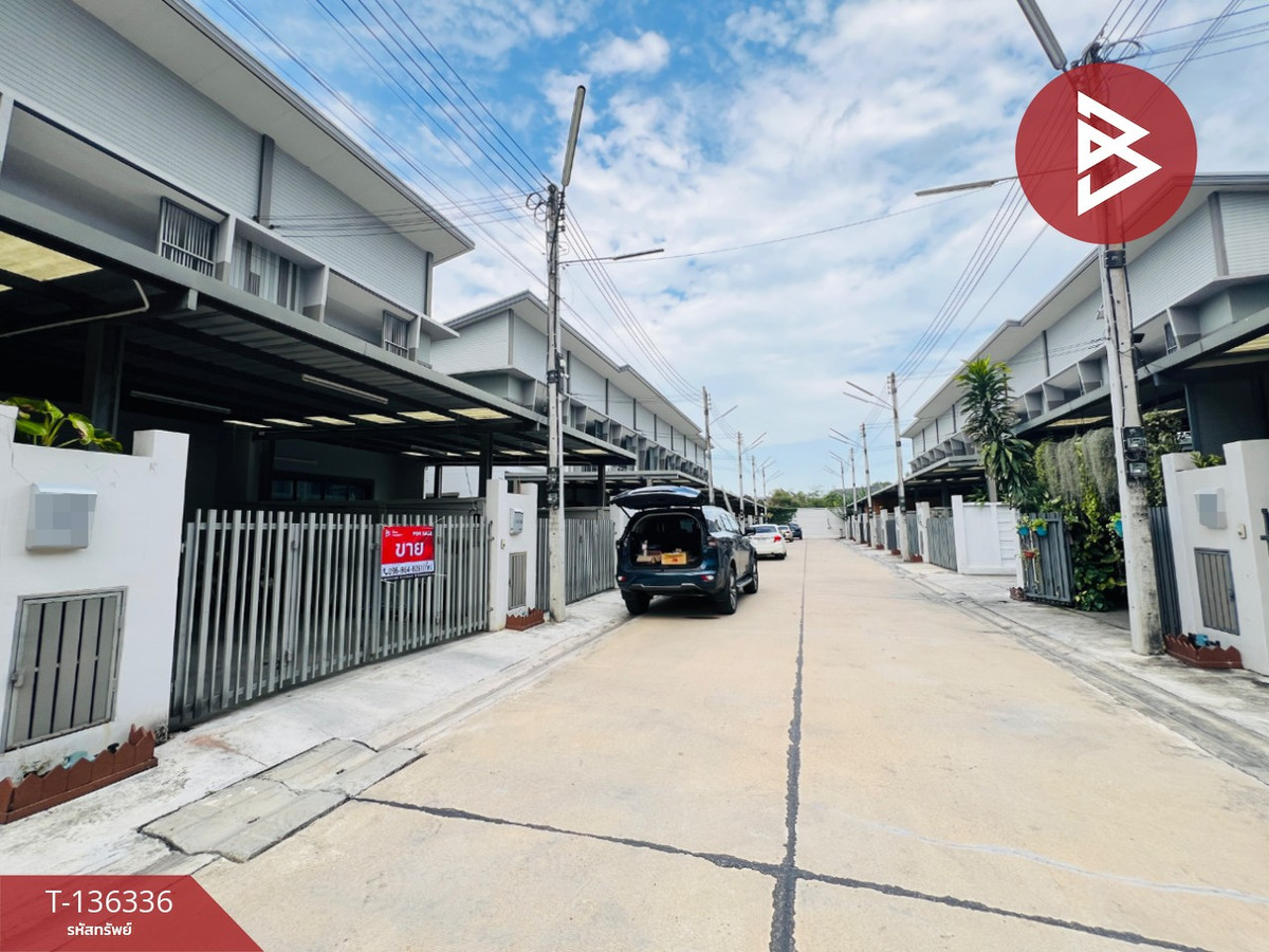 ขายทาวน์เฮ้าส์ หมู่บ้านเดอะเซนส์ อัมพวา (The Sense Amphawa) สมุทรสงคราม