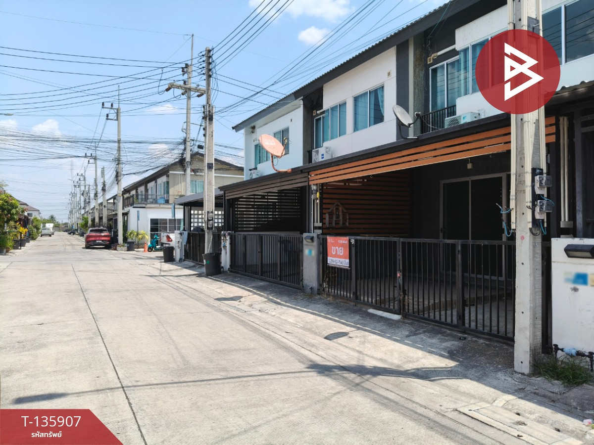 ขายทาวน์เฮ้าส์ 2 ชั้น หมู่บ้านพฤกษา 122 อมตะ-บายพาส ชลบุรี