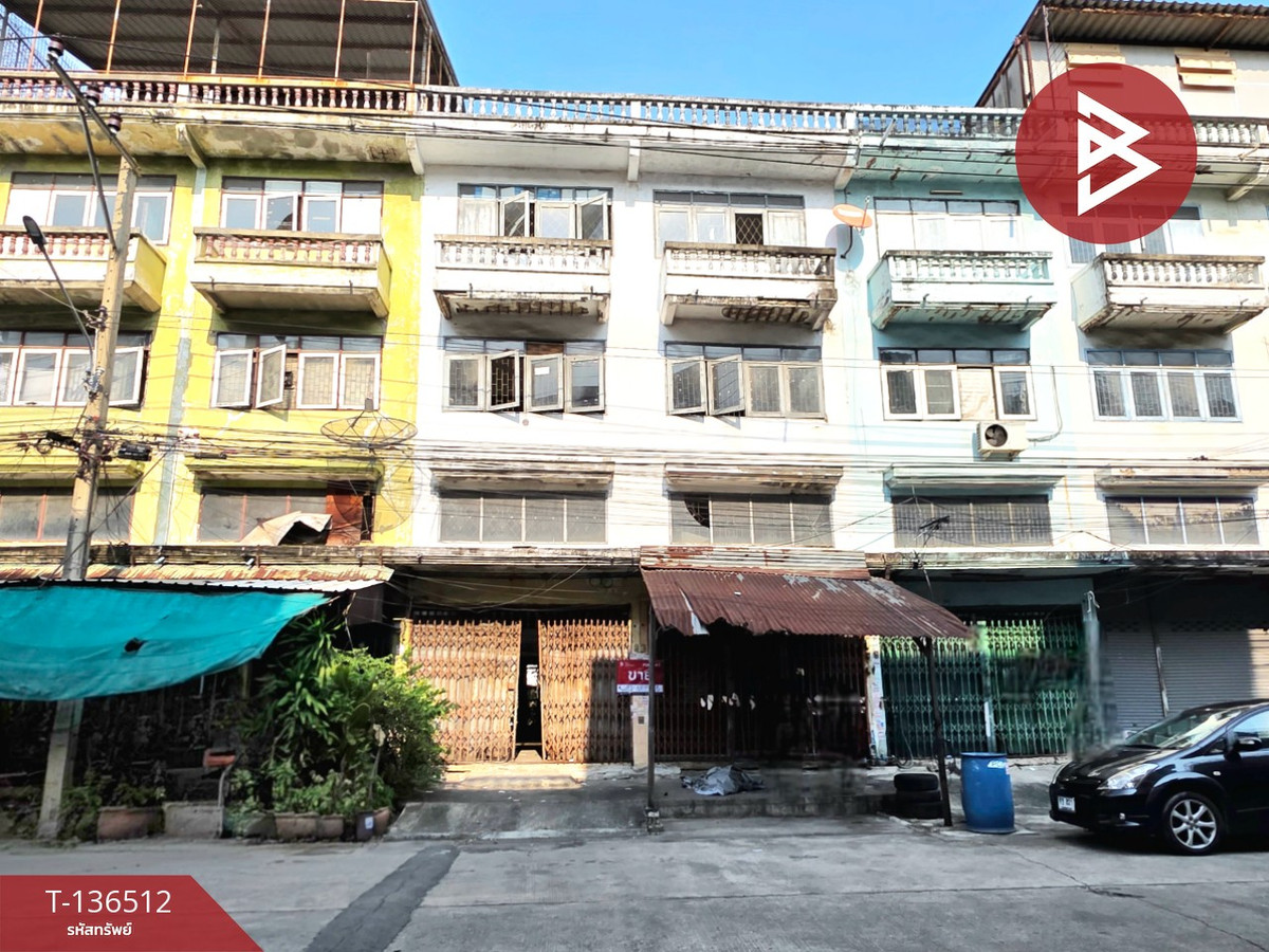 ขายด่วนอาคารพาณิชย์ 2 คูหาติดกัน ซ.เอกชัย 90 กรุงเทพฯ ทำเลทอง