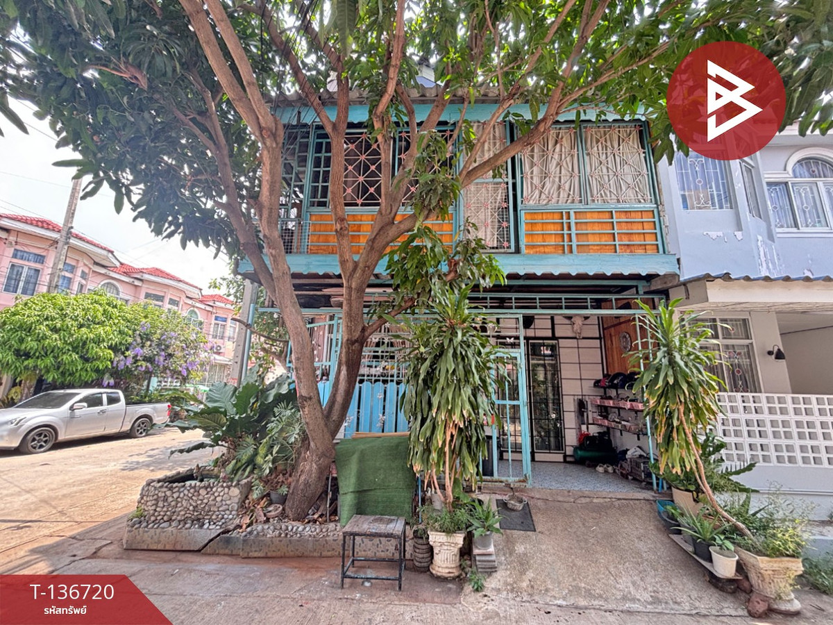 ขายทาวน์เฮ้าส์ หมู่บ้านพีเคการ์เด้นท์ ประชาอุทิศ90 พระสมุทรเจดีย์ สมุทรปราการ