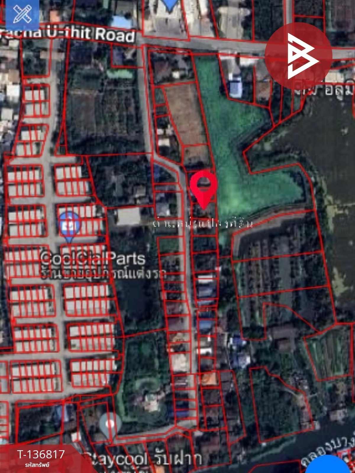 ขายที่ดิน เนื้อที่ 100 ตารางวา บางใหญ่ นนทบุรี