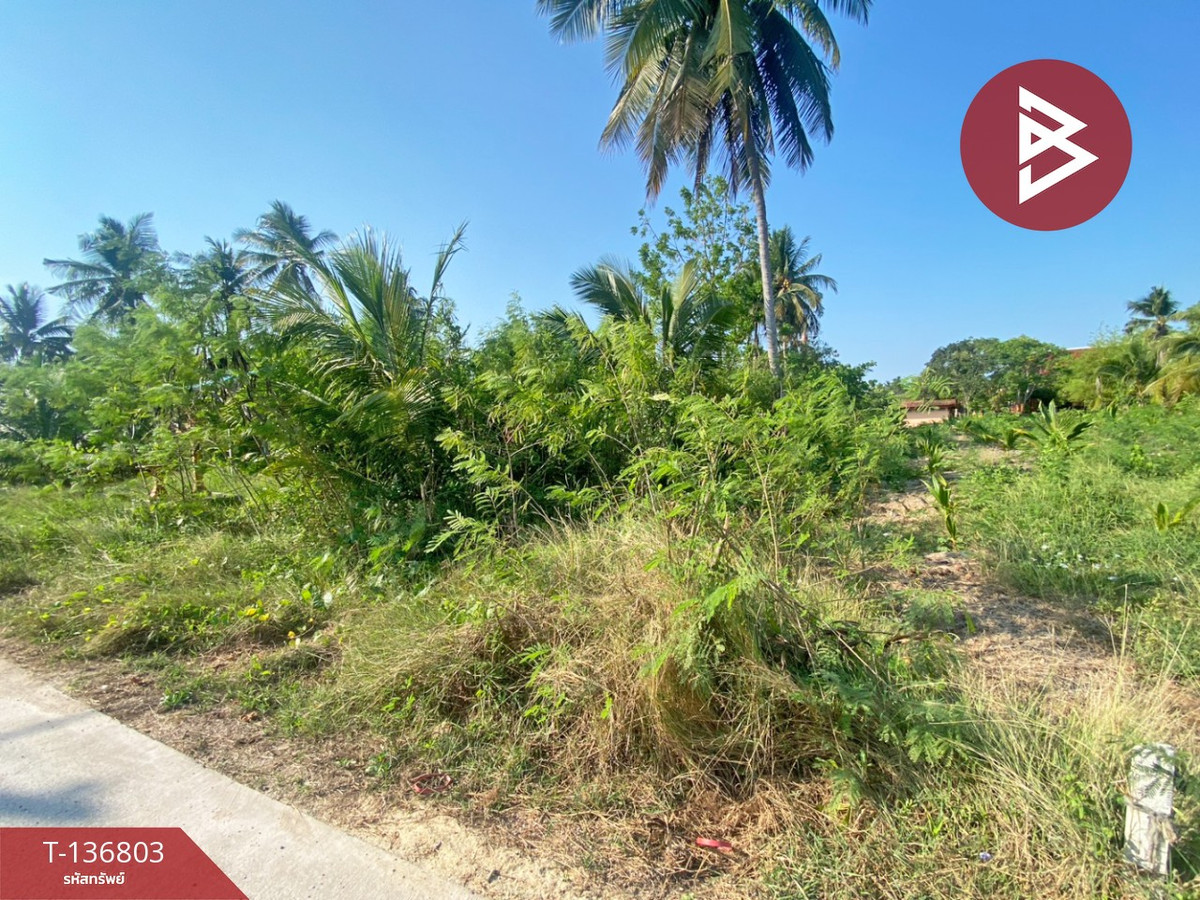 ขายที่ดินเปล่า เนื้อที่ 1 งาน 96.9 ตารางวา อัมพวา สมุทรสงคราม