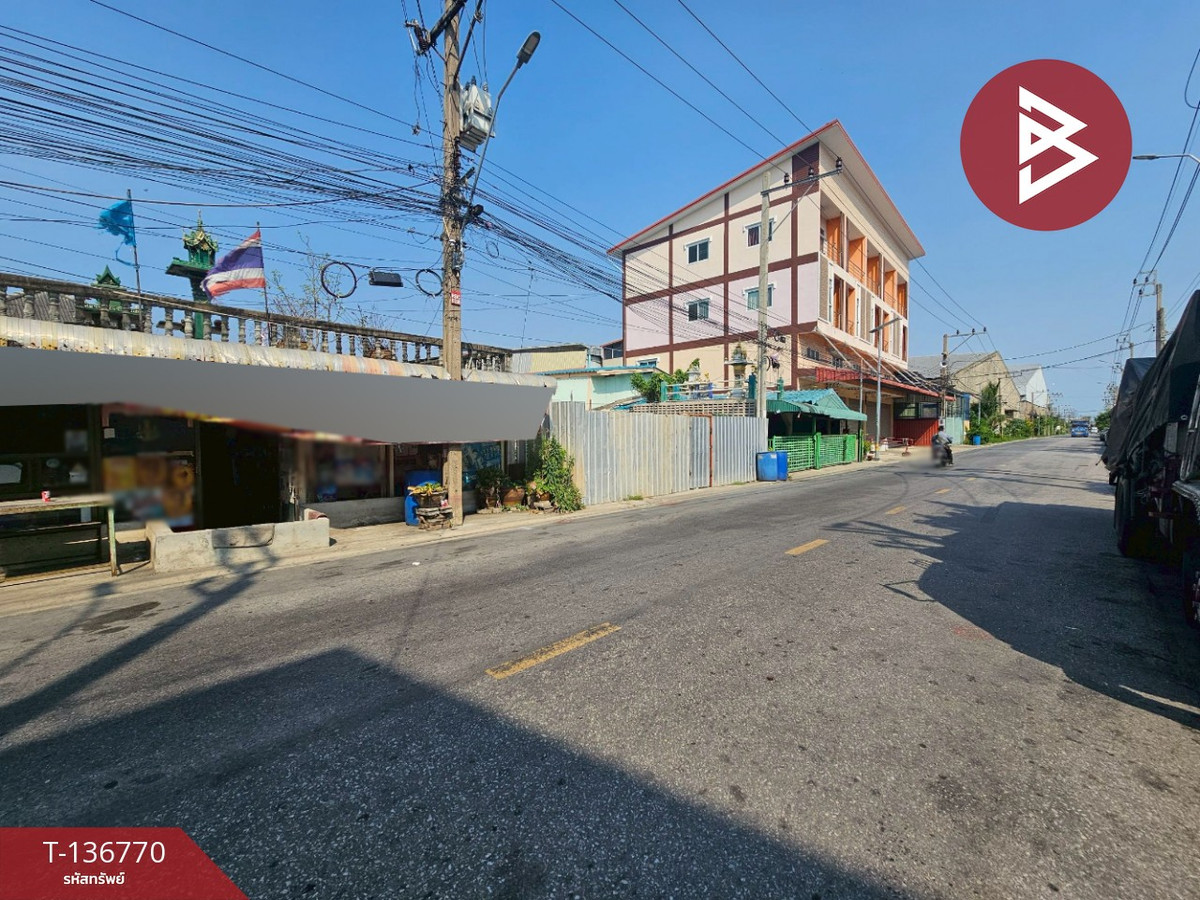 ขายที่ดินพร้อมสิ่งปลูกสร้าง เนื้อที่ 1 งาน 77 ตร.วา พระสมุทรเจดีย์ สมุทรปราการ