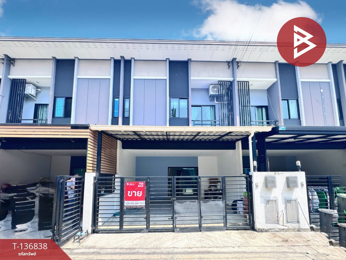 ขาย/เช่าทาวน์เฮ้าส์ หมู่บ้านเดอะริว่า วงแหวน-ลำลูกกา คลอง5 ลำลูกกา ปทุมธานี