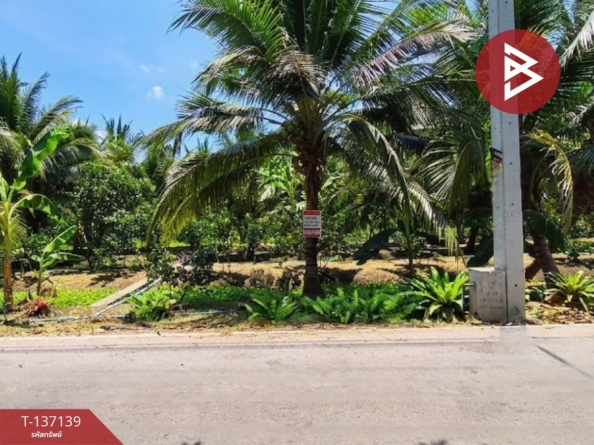 ขายที่ดิน เนื้อที่ 1 ไร่ 36 ตร.วา อัมพวา สมุทรสงคราม