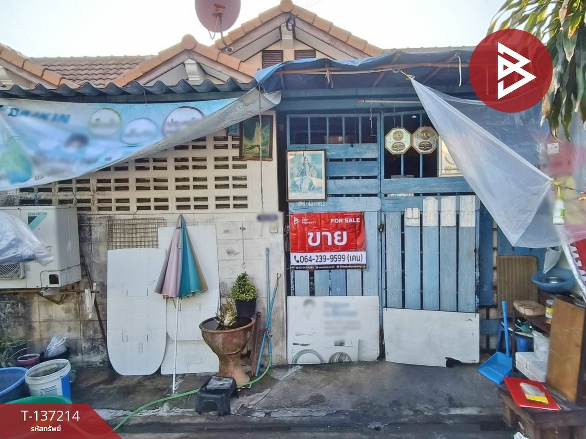 ขายทาวน์เฮ้าส์ชั้นเดี่ยว หมู่บ้านชนันธร 3 แคราย กระทุ่มแบน สมุทรสาคร ราคาถูก