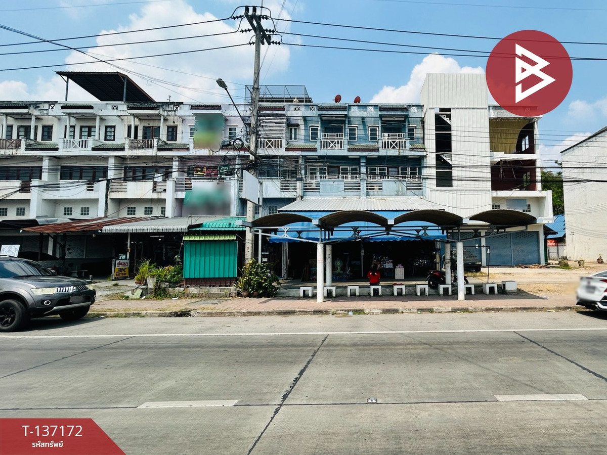 ขายด่วนอาคารพาณิชย์ 2 คูหาติดถนน เนื้อที่ 52 ตารางวา ต.เกาะพลับพลา ราชบุรี