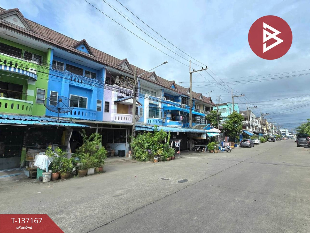 ขายทาวน์เฮ้าส์ หมู่บ้านเบญจวัลย์ เอกชัย สมุทรสาคร ต่อเติมพร้อมอยู่