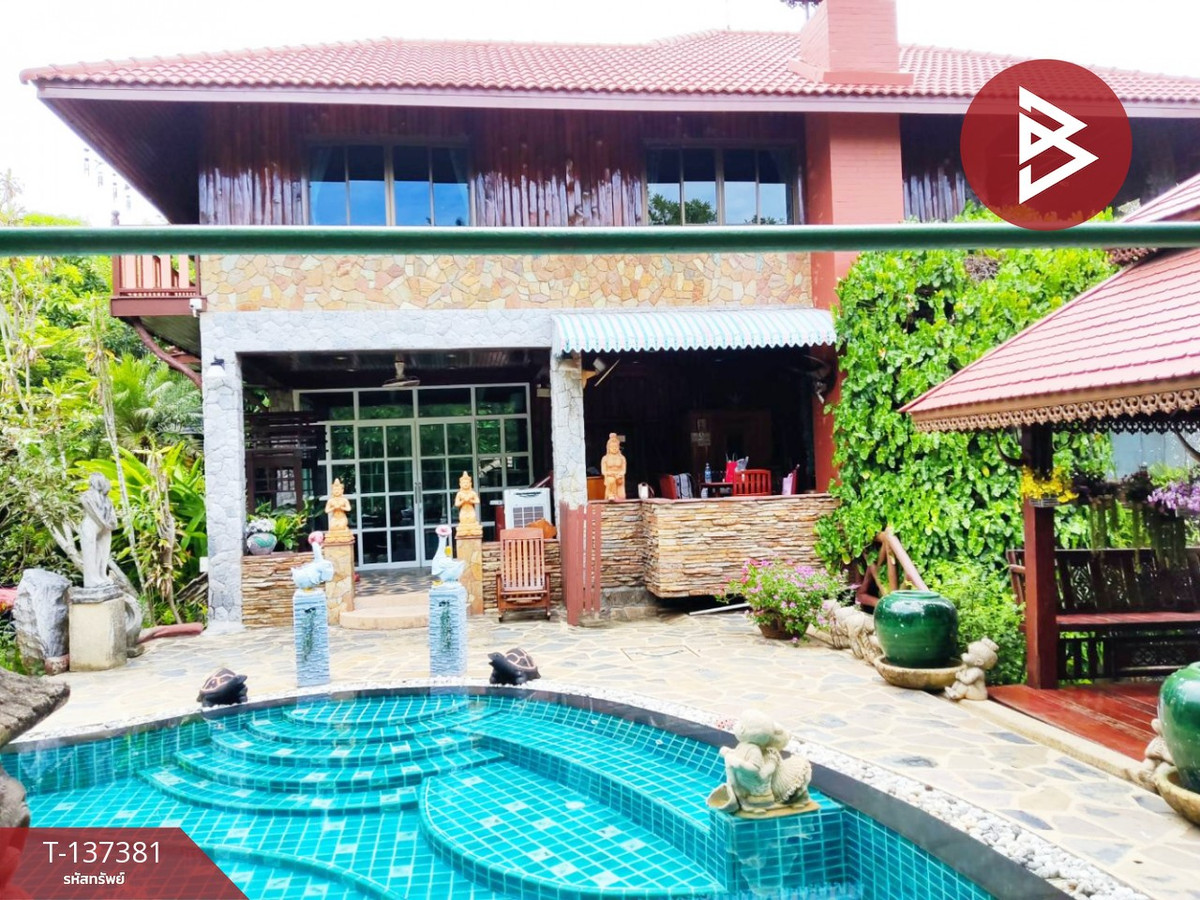 ขายบ้านเดี่ยวหรู เนื้อที่ 3 งาน 36 ตร.วา สามพราน นครปฐม