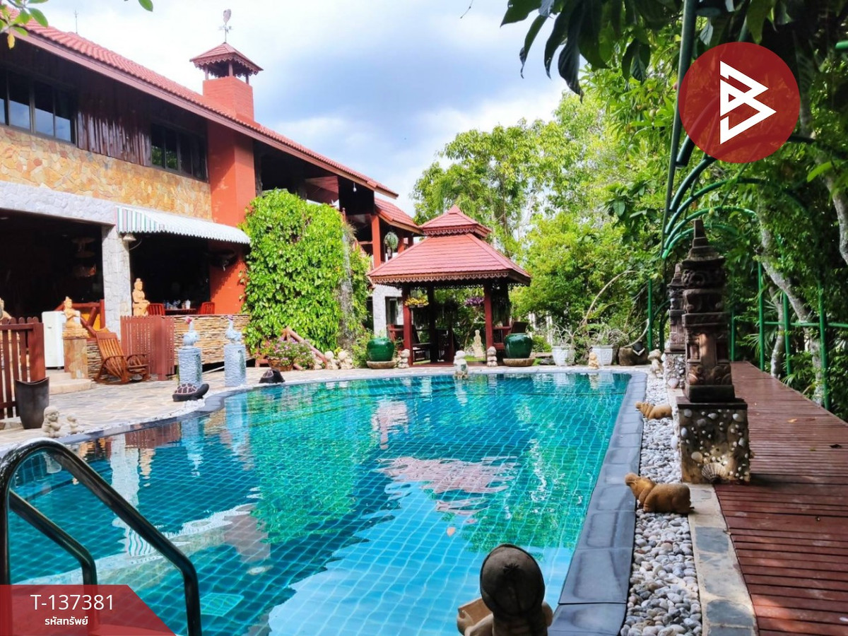 ขายบ้านเดี่ยวหรู เนื้อที่ 3 งาน 36 ตร.วา สามพราน นครปฐม