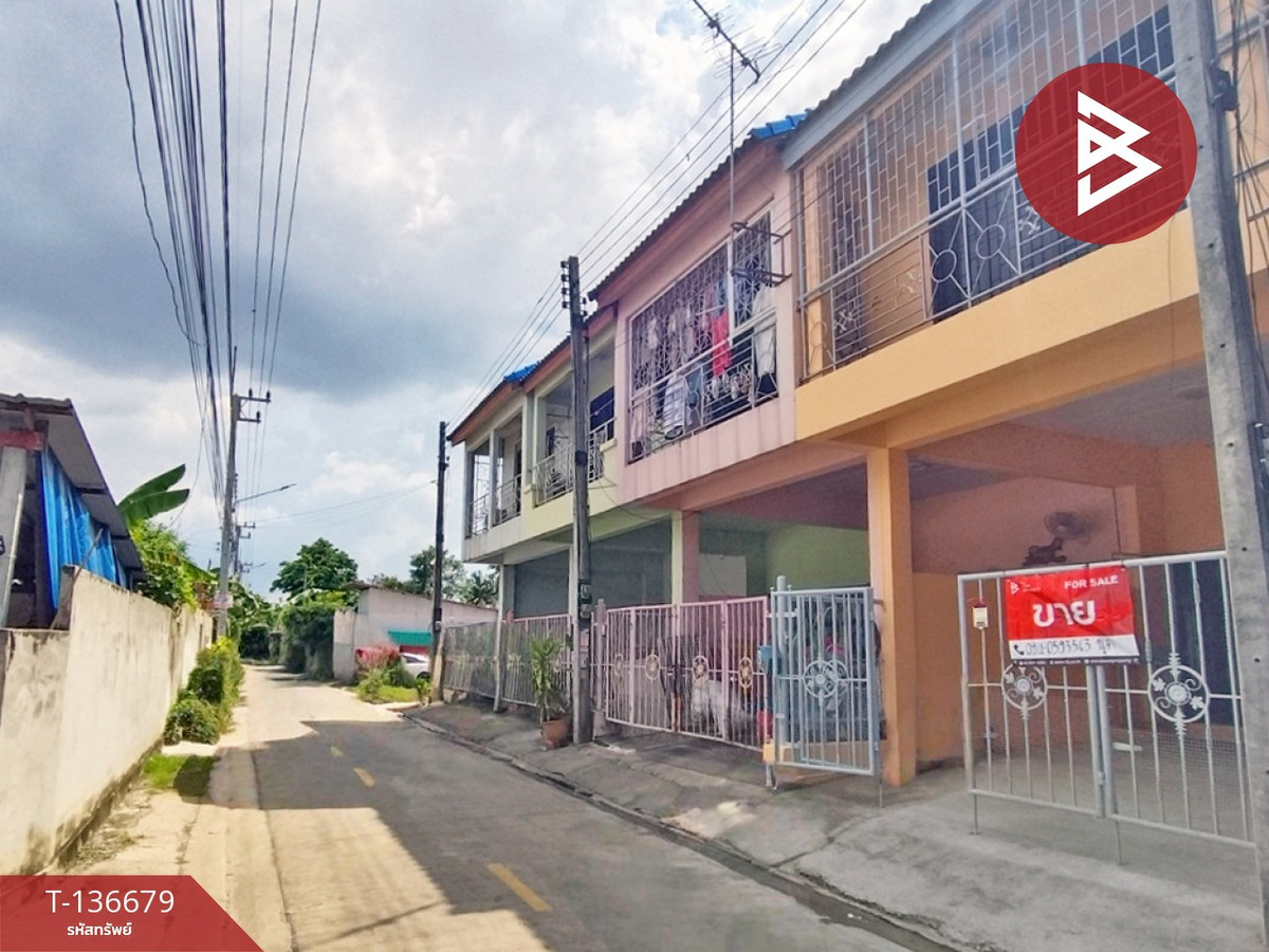 ขายทาวน์เฮ้าส์ เนื้อที่ 14 ตร.วา ถ.เพชรเกษม กระทุ่มแบน สมุทรสาคร