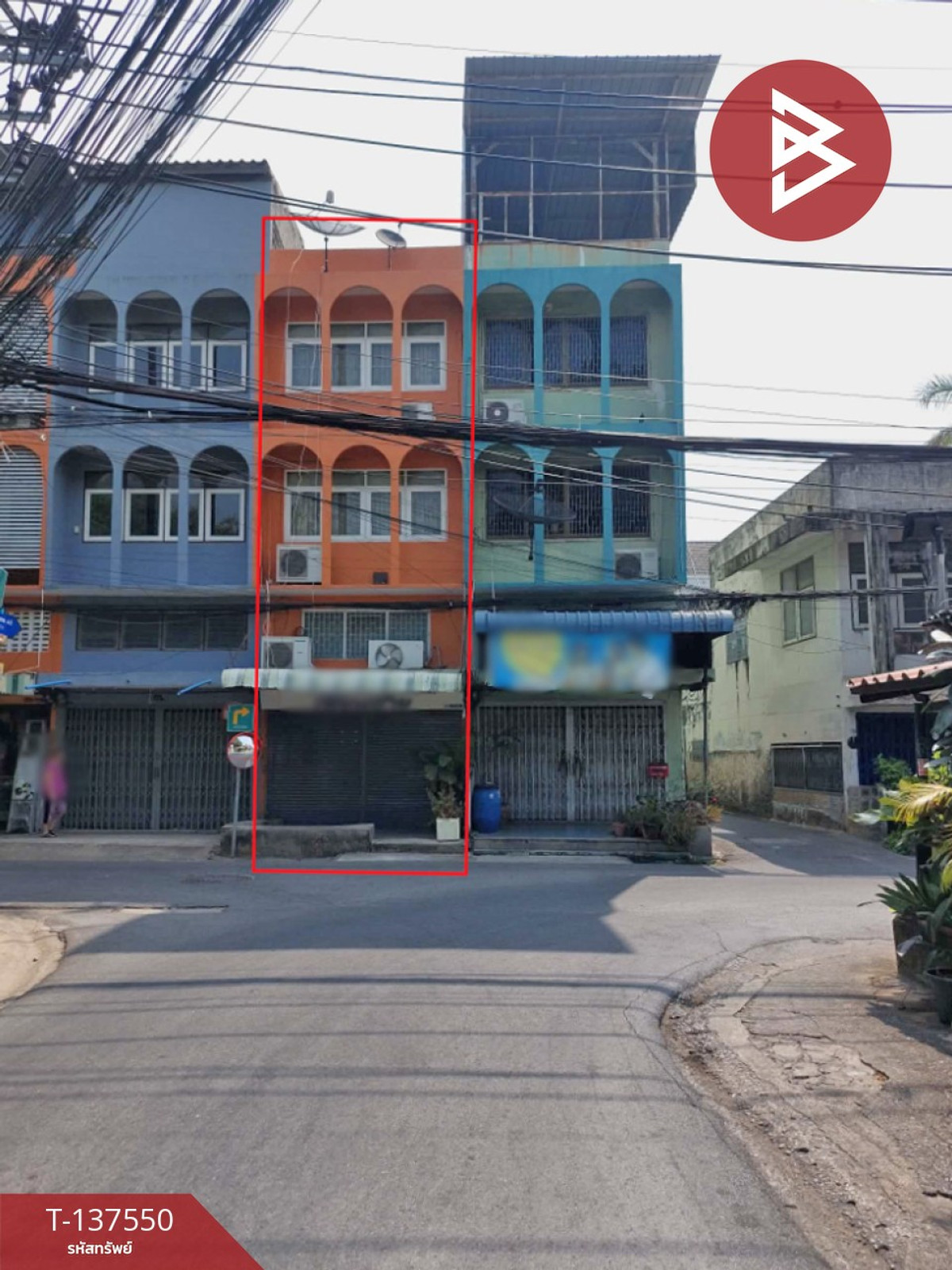 ขายอาคารพาณิชย์ 4 ชั้นครึ่ง ซอยเพชรเกษม 46 กรุงเทพฯ ใกล้ซีคอนบางแค