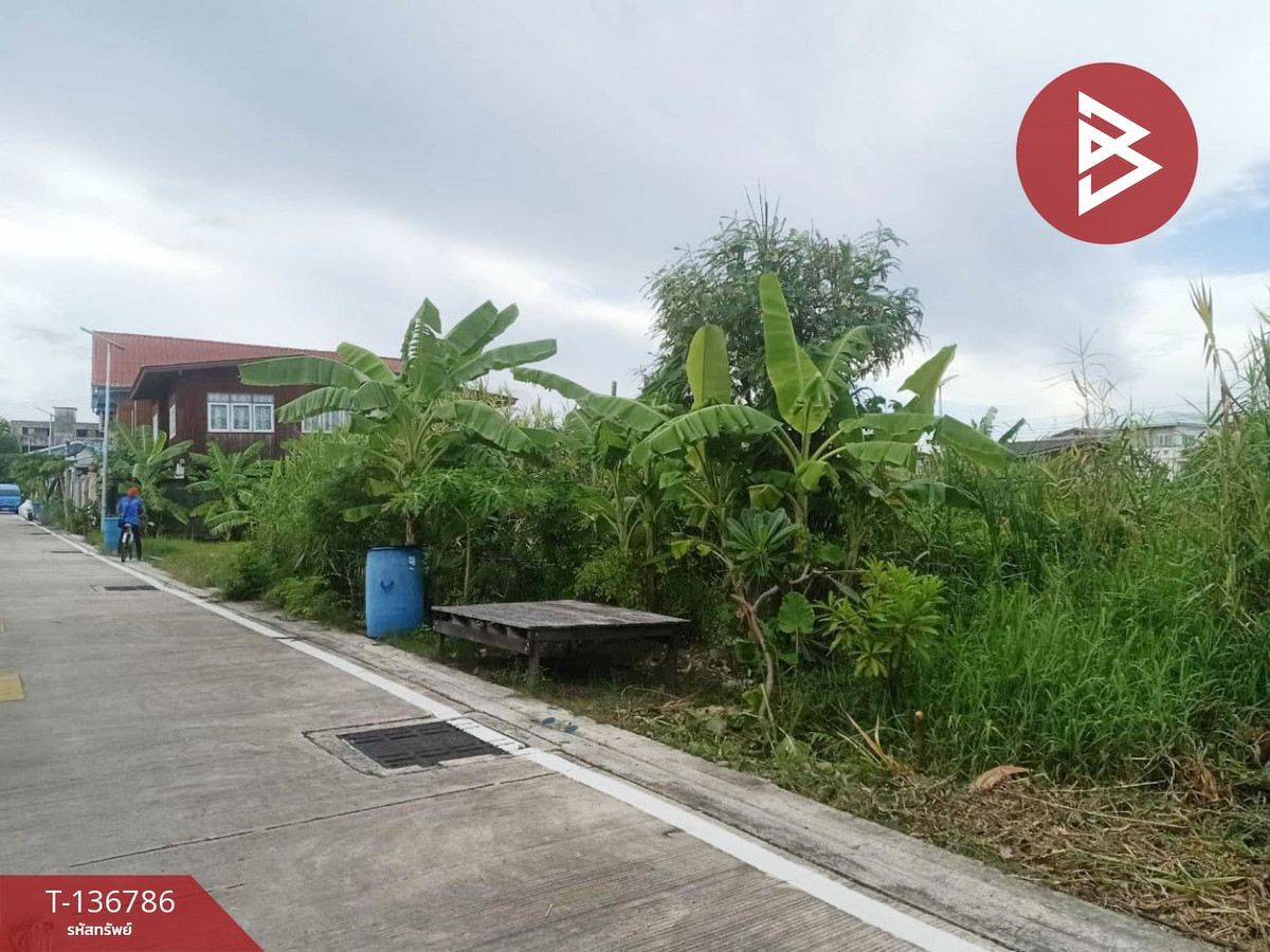 ขายที่ดินเเปล่า เนื้อที่ 213 ตารางวา พื้นที่สีม่วง พระสมุทรเจดีย์ สมุทรปราการ