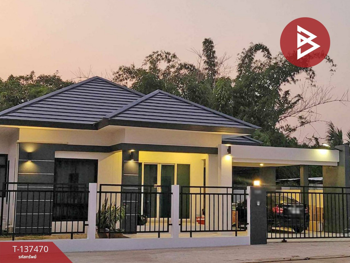 ขายบ้านเดี่ยวชั้นเดียว เนื้อที่ 54.2 ตร.วา ท่ามะกา กาญจนบุรี