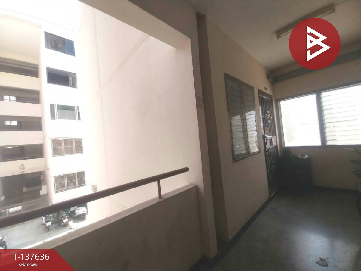 ขายด่วนห้องชุด เอื้ออาทรวัดศรีวารีน้อย บางเสาธง สมุทรปราการ ห้องมุม ทำเลดีติดถนน