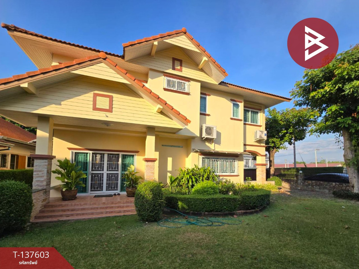 ขายบ้านเดี่ยวพร้อมที่ดิน หมู่บ้านไทยการ์เด้นฮิลล์ ชลบุรี พื้นที่กว้าง