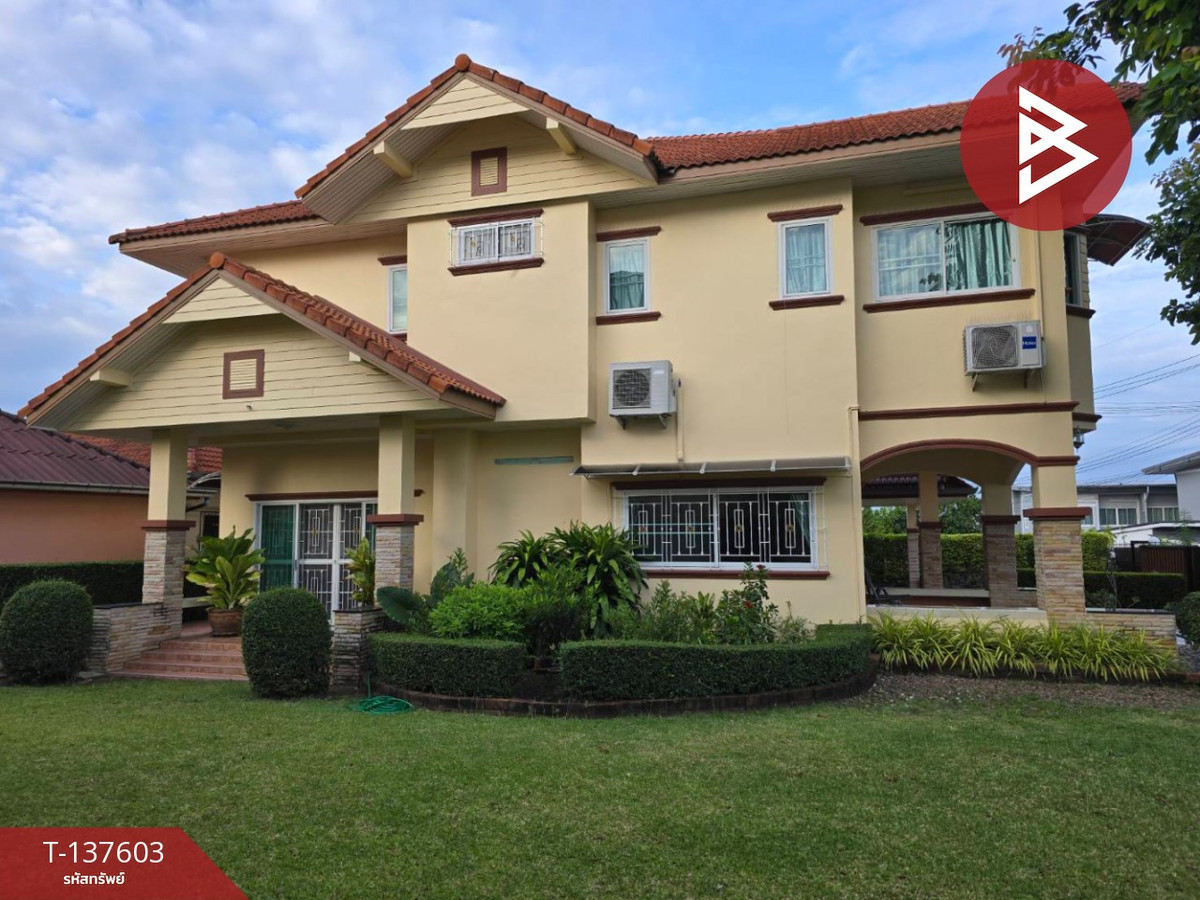 ขายบ้านเดี่ยวพร้อมที่ดิน หมู่บ้านไทยการ์เด้นฮิลล์ ชลบุรี พื้นที่กว้าง