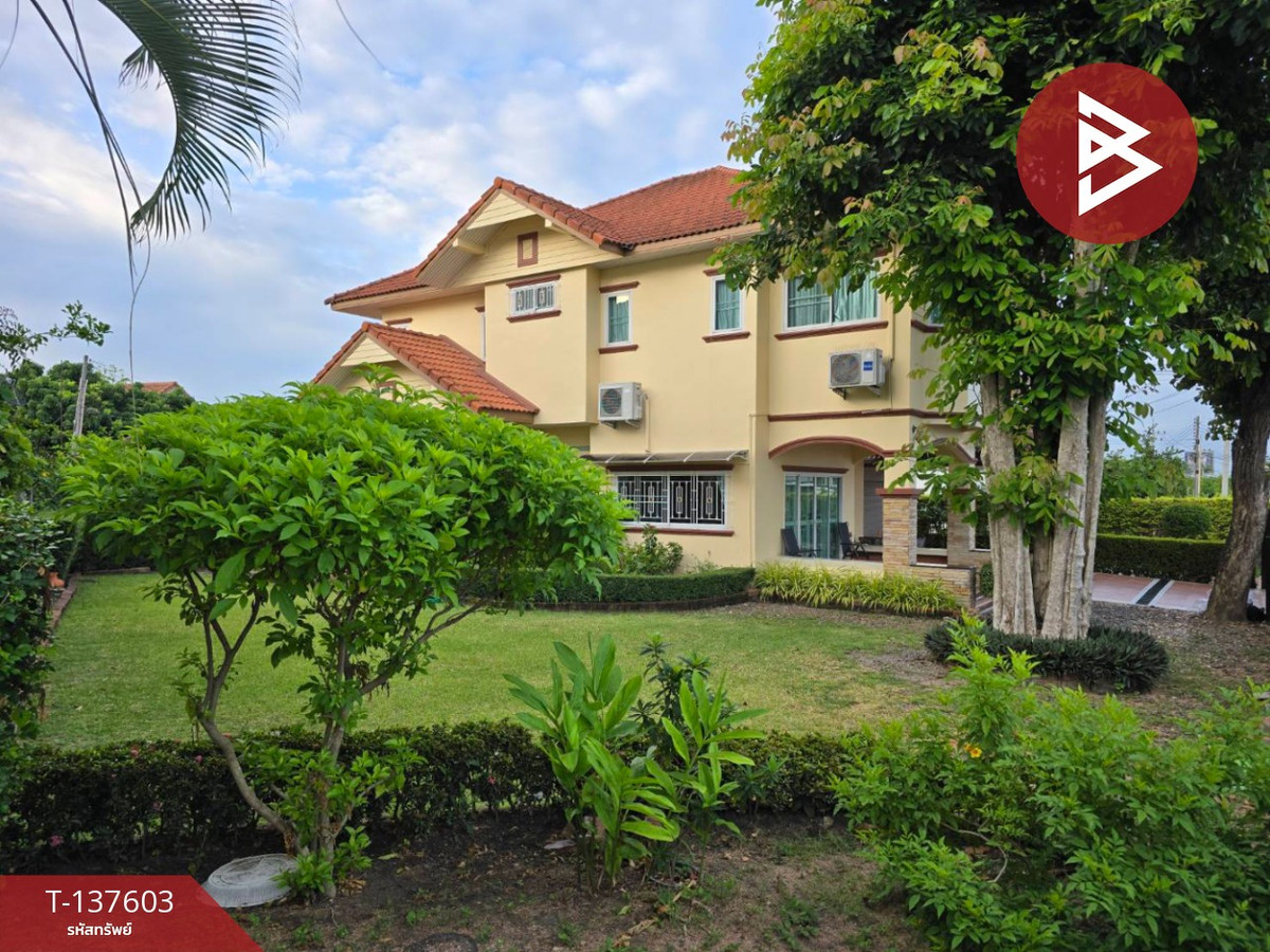 ขายบ้านเดี่ยวพร้อมที่ดิน หมู่บ้านไทยการ์เด้นฮิลล์ ชลบุรี พื้นที่กว้าง