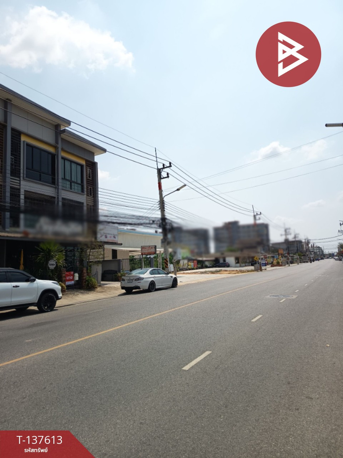 ขายอาคารพาณิชย์ ถ.ประชาสรรค์ เนื้อที่ 19.3 ตร.วา หน้าเมือง ฉะเชิงเทรา