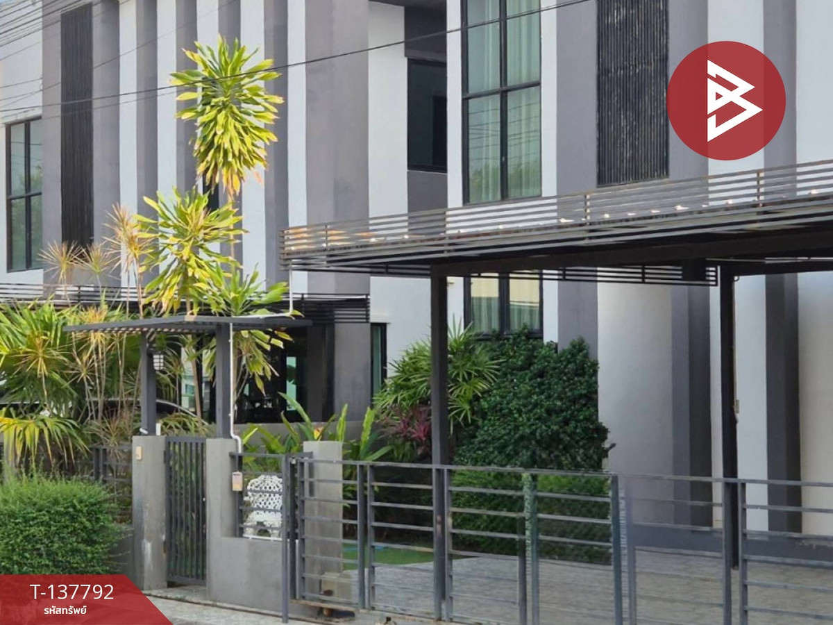 ขายด่วนบ้านเดี่ยว หมู่บ้านเติมทรัพย์ ระยอง พร้อมเฟอร์นิเจอร์