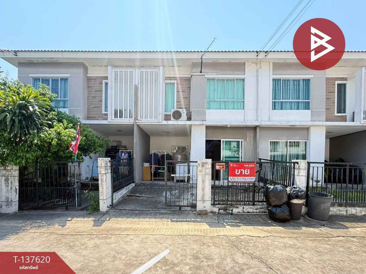 ขายทาวน์เฮ้าส์ หมู่บ้านพฤกษาวิลล์67 เพชรเกษม91 กระทุ่มแบน สมุทรสาคร